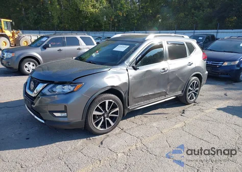 2018 Nissan Rogue Sl из США, поврежденный, VIN JN8AT2MT0JW486078